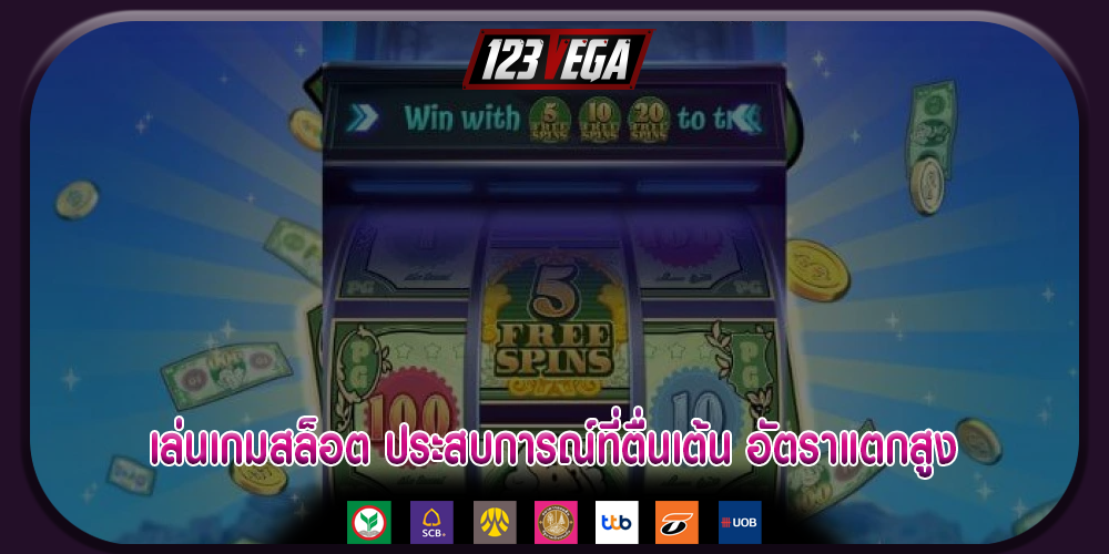 เล่นเกมสล็อต ประสบการณ์ที่ตื่นเต้น อัตราแตกสูง